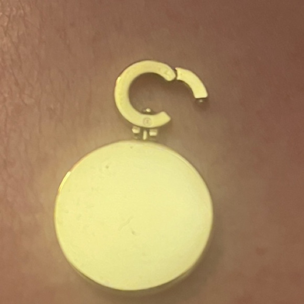 June and Co. Jewelry Gold Compass Charm or Pendant - Picture 2 of 3